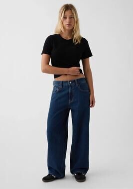 NWT Gap x Hailey Bieber Low Rise 90's Loose Jean GAP - Medium Indigo sz. 29 R